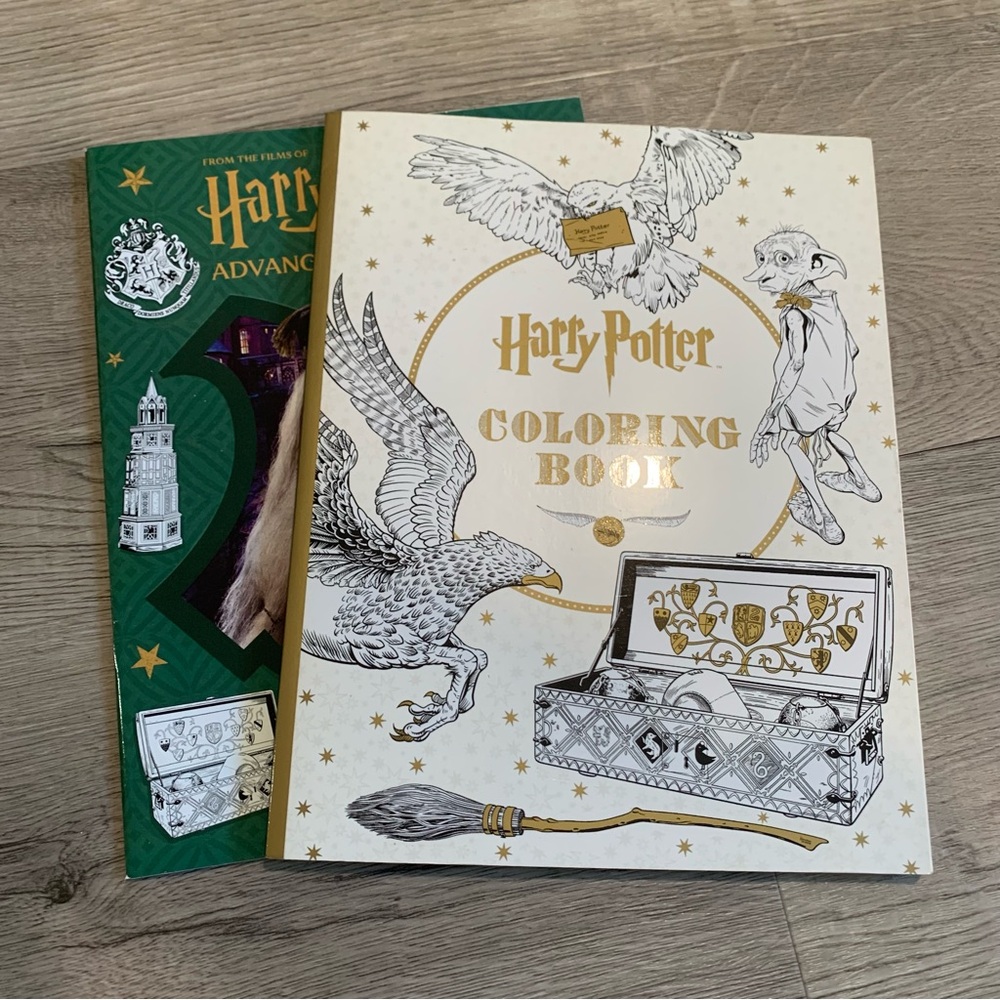 Harry Potter Teen/Adult Coloring Book Set